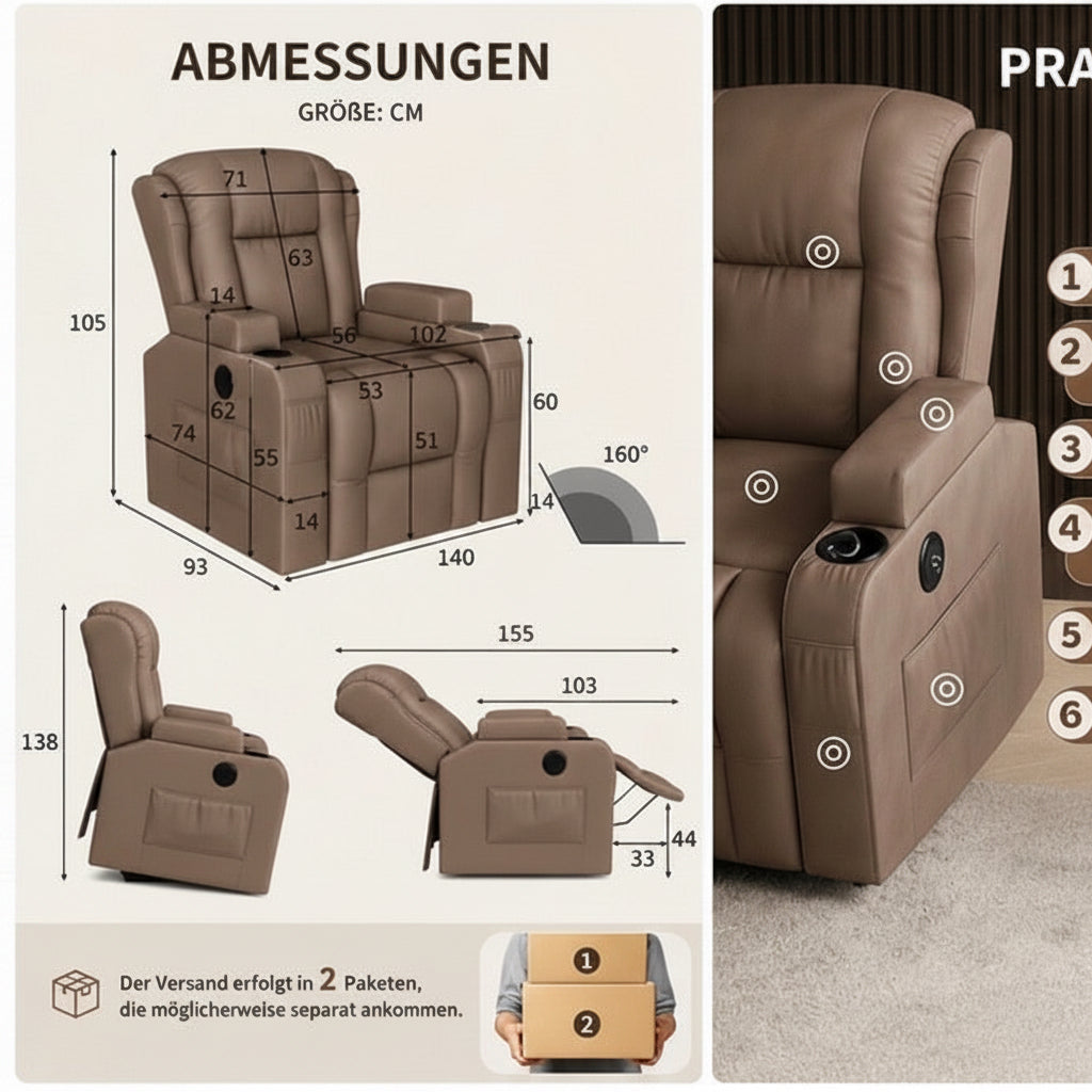 Premium Massagesessel