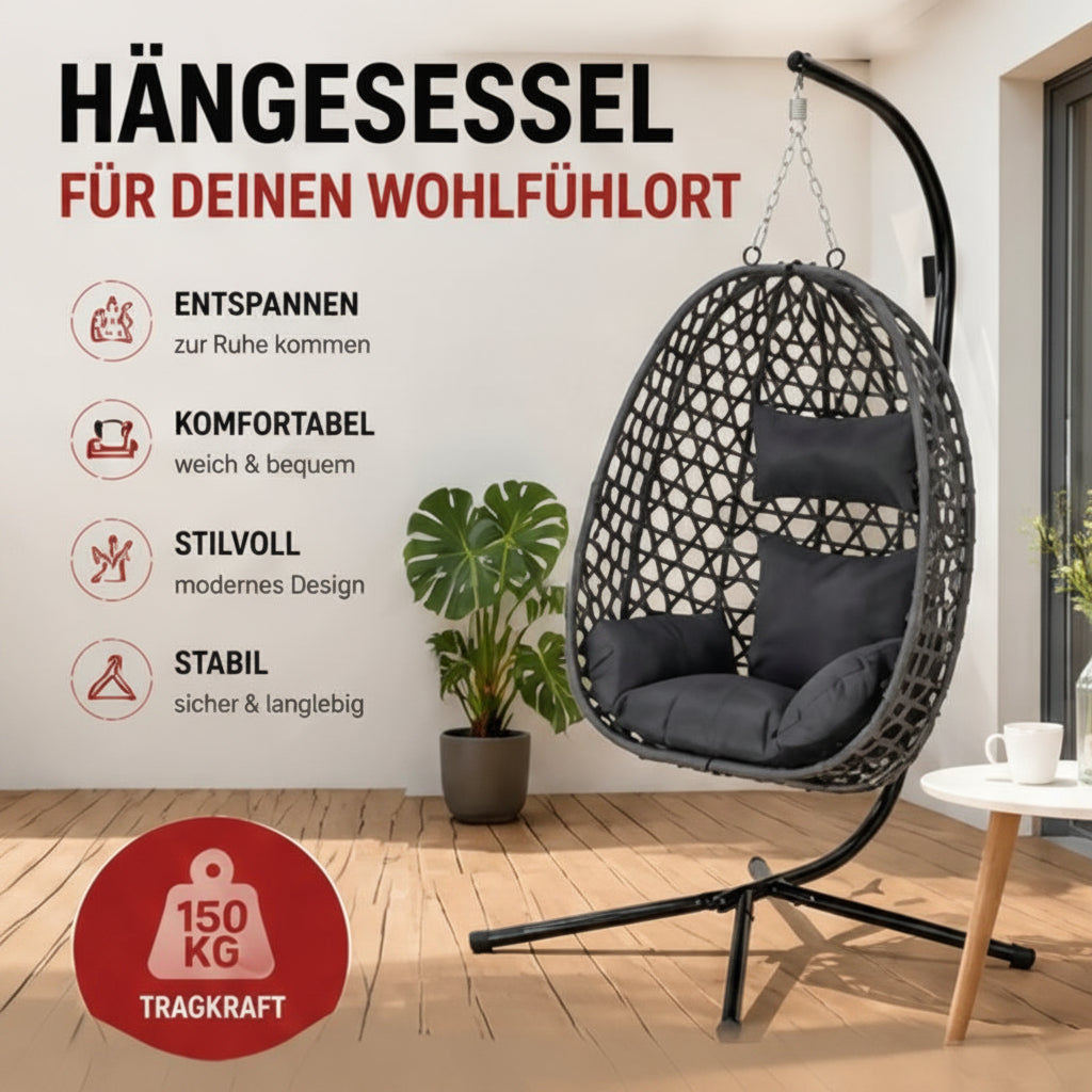Luxury Hängessel mit Gestell
