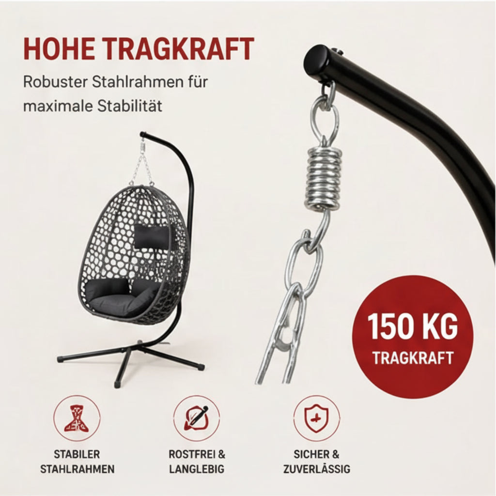 Luxury Hängessel mit Gestell