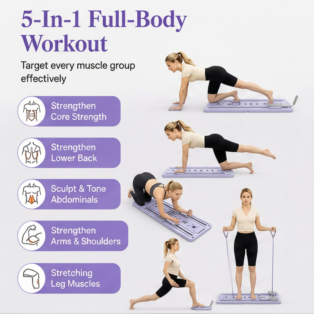 Multifunktionales Fitnessboard