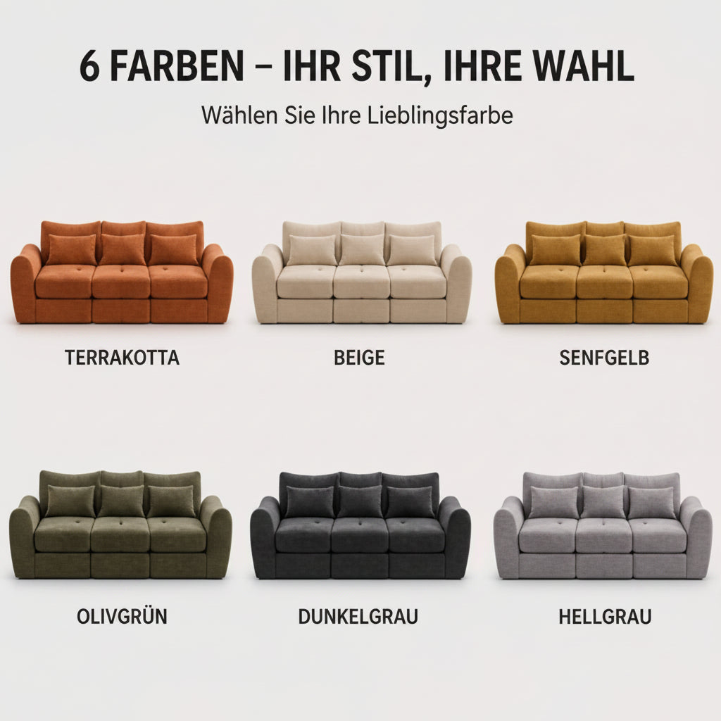 Chenille Designer Sofa