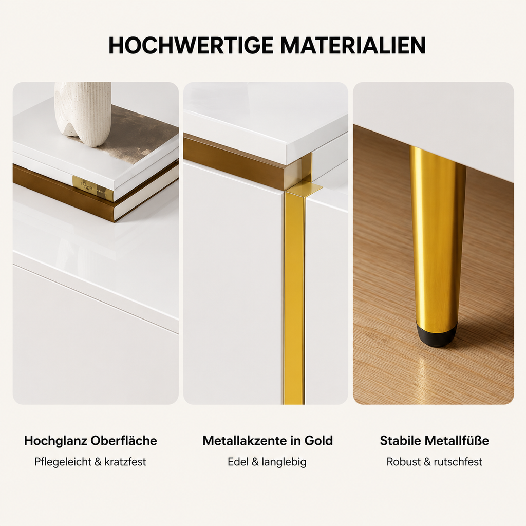 Modernes TV Lowboard inkl. Soft-Close