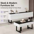 Modernes Couchtisch & TV Set