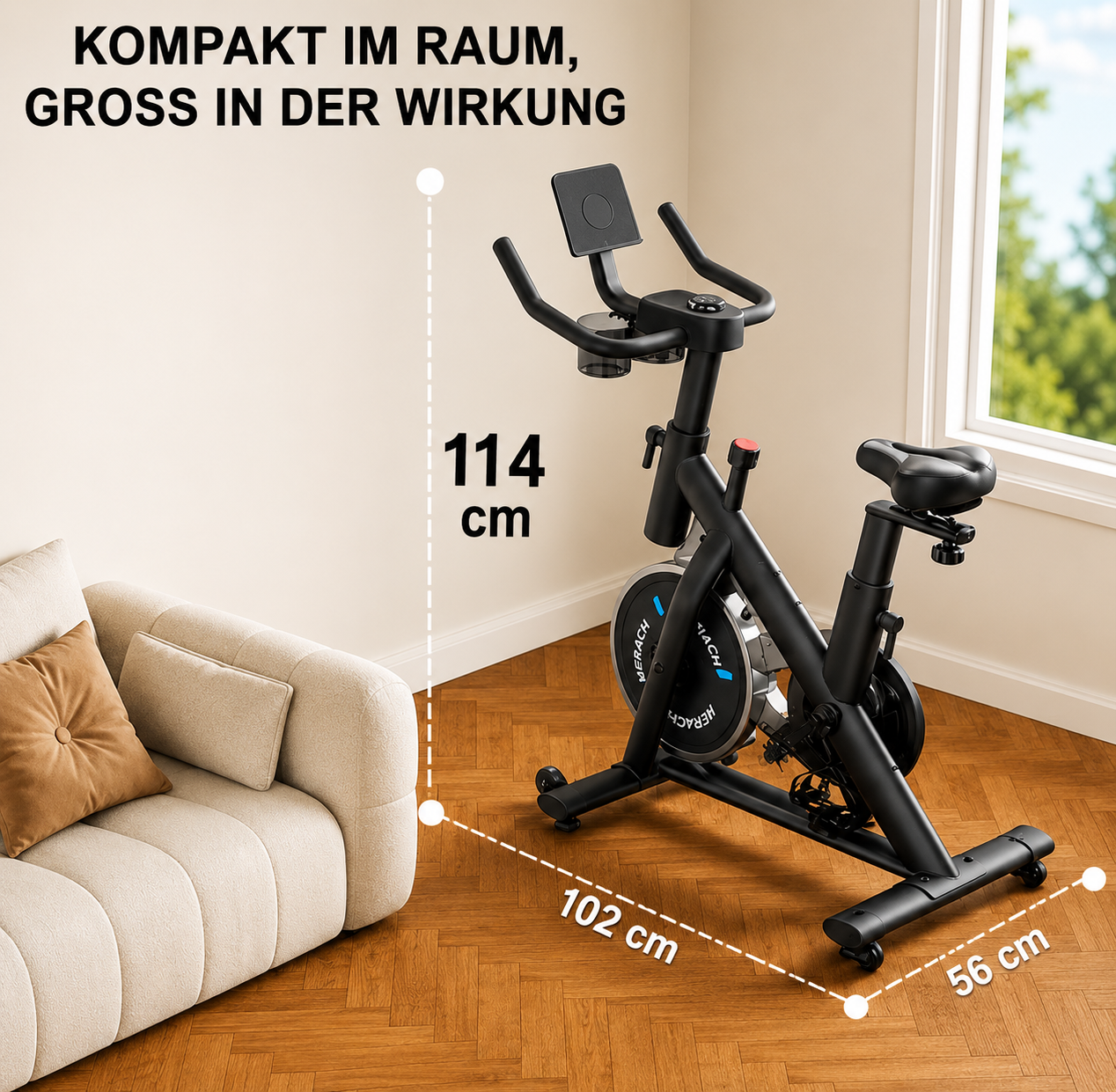 Heimtrainer Ergometer