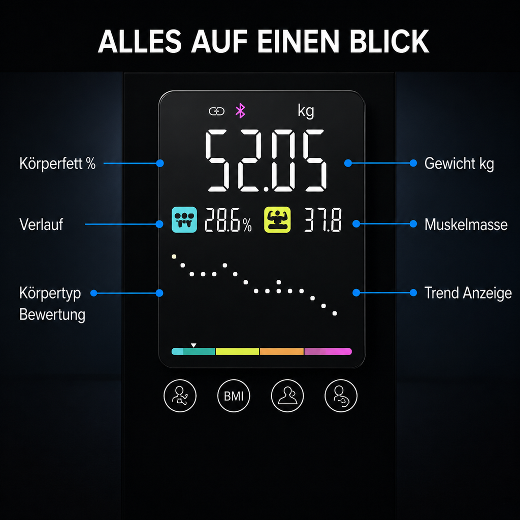 Körperanalyse Waage