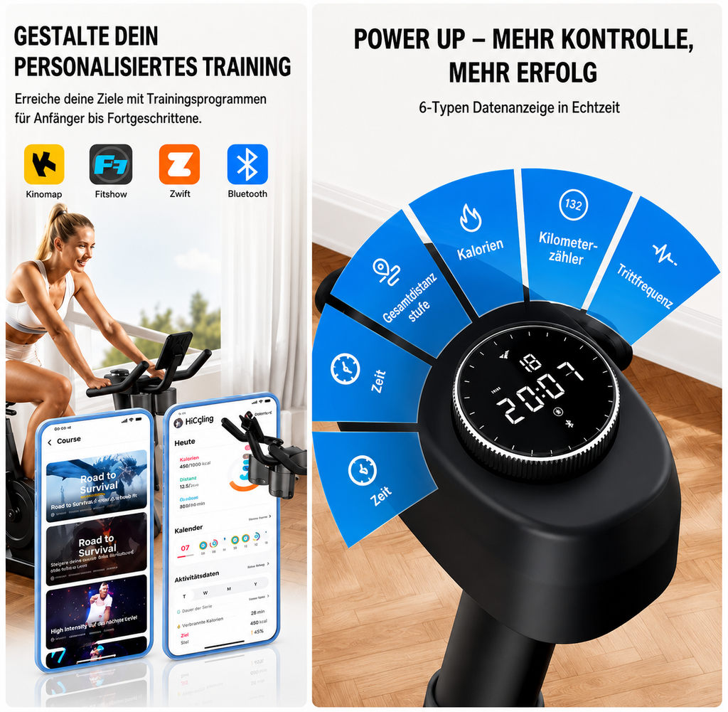 Heimtrainer Ergometer