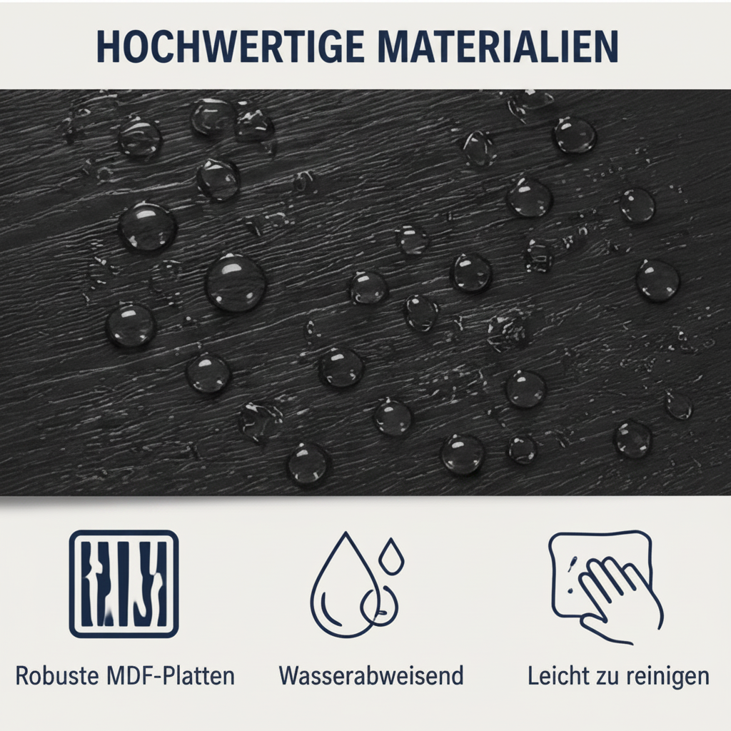 Nachttisch mit LED-Beleuchtung